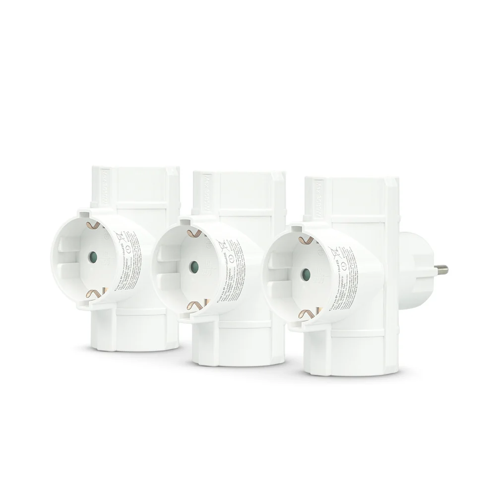 Adaptador De Pared Triple Lateral - Image 2