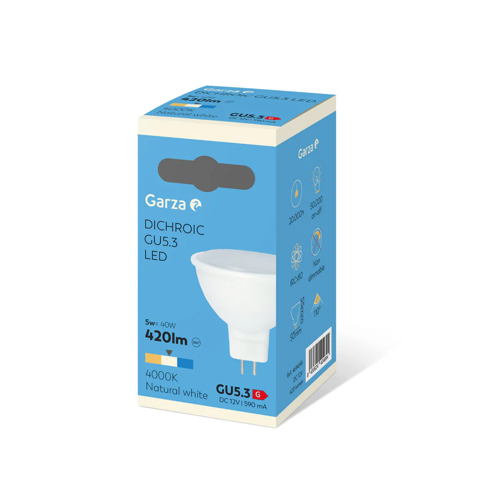 Bombilla Led SMD Dicroica GU5.3 - Image 3