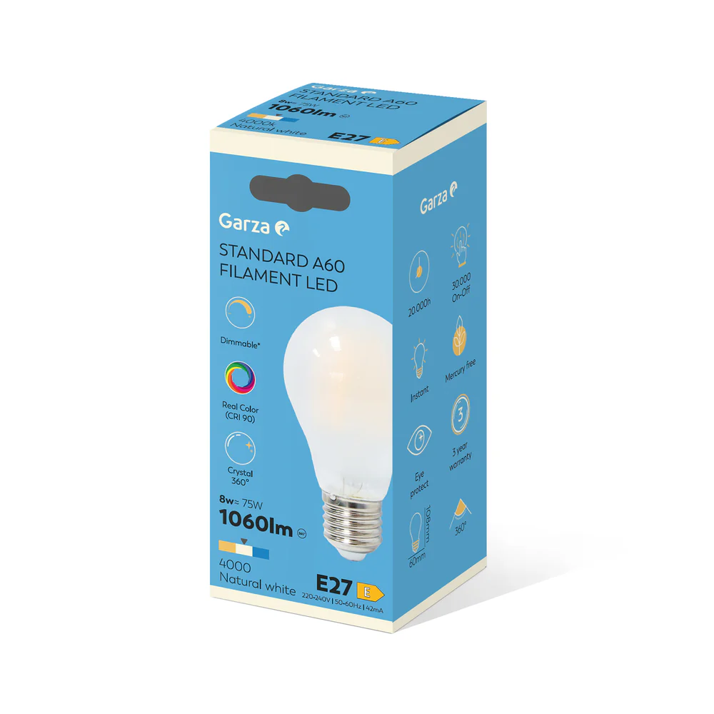 Bombilla Led Opal Estándar A60 E27 Regulable CRI90 - Image 3