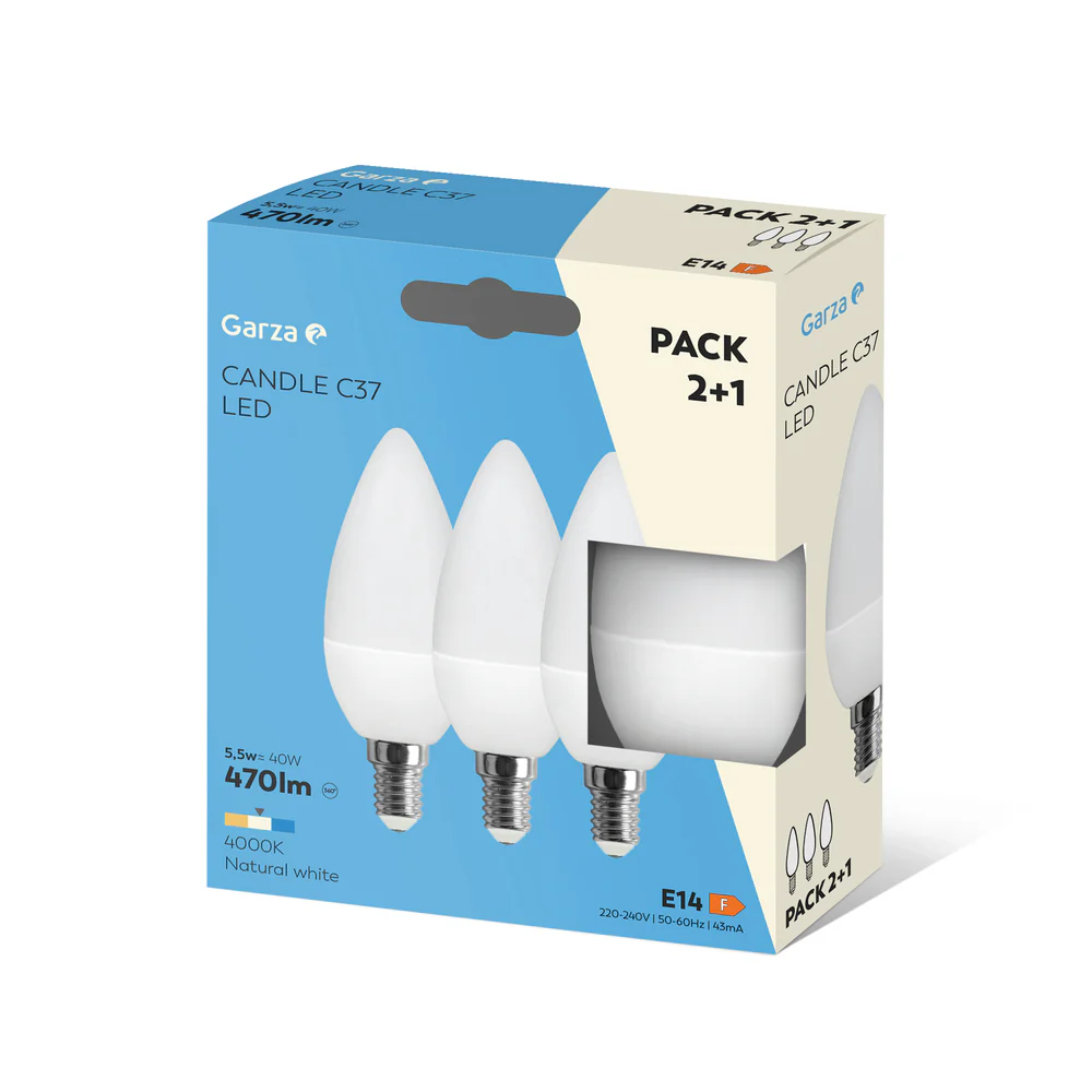 Bombilla Led SMD Vela E14 - Image 5