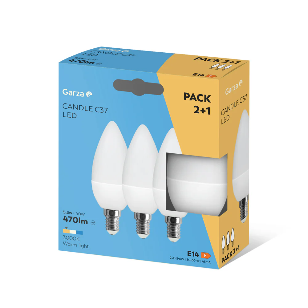 Bombilla Led SMD Vela E14 - Image 6