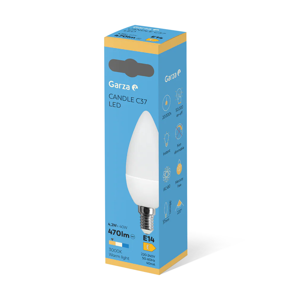 Bombilla Led SMD Vela E14 - Image 9