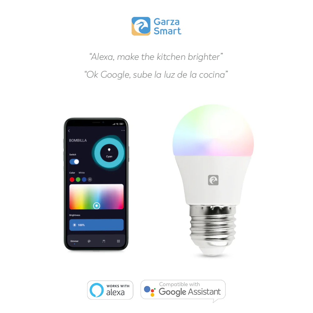 Bombilla Wifi Esférica E27 Rgb+Cct - Image 5