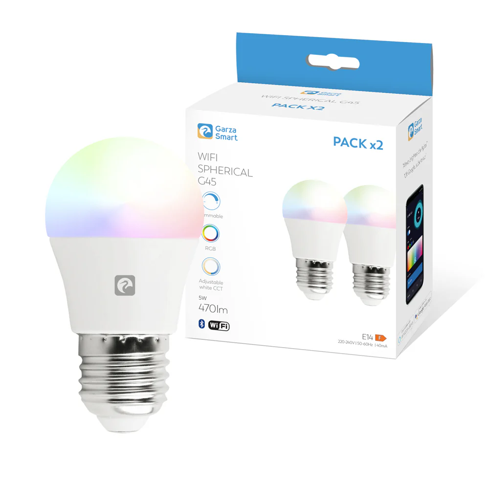 Bombilla Wifi Esférica E27 Rgb+Cct - Image 9