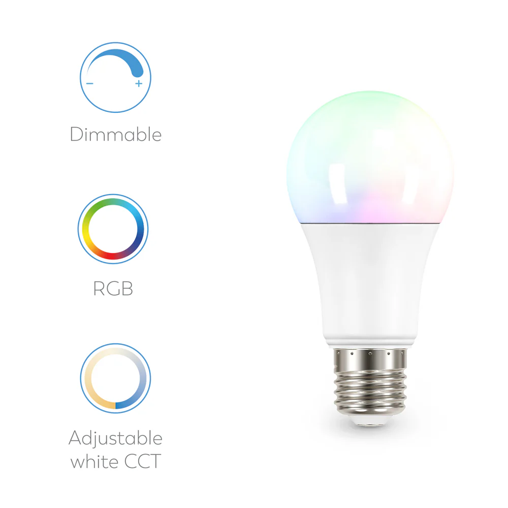 Bombilla Zigbee Standard CCT+RGB E27 - Image 3