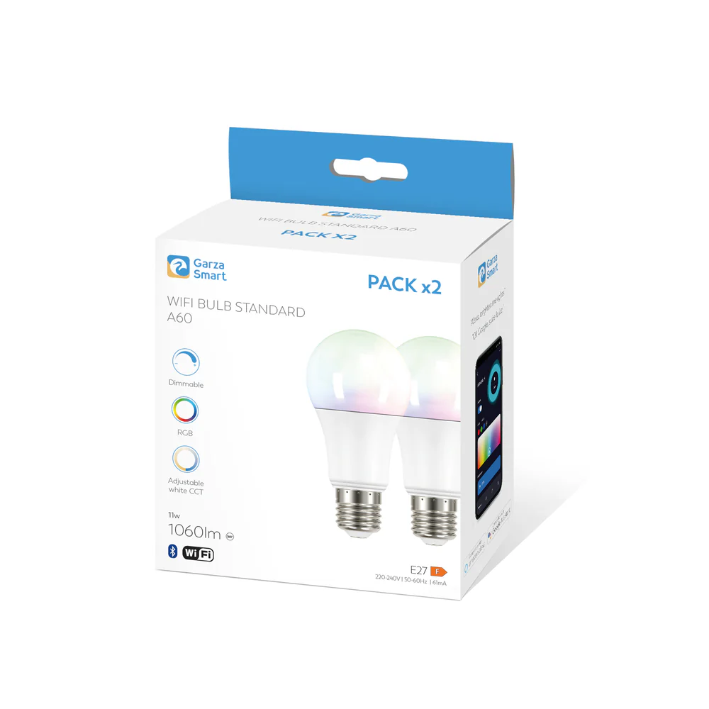 Bombilla Wifi Rgb Estándar E27 - Image 3
