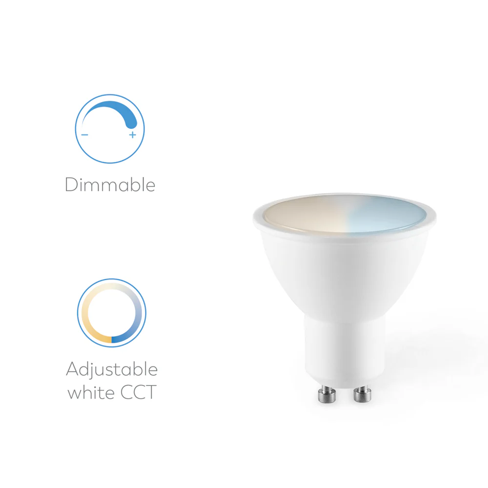 Bombilla Wifi Dicroica Gu10 Cct Regulable - Image 4