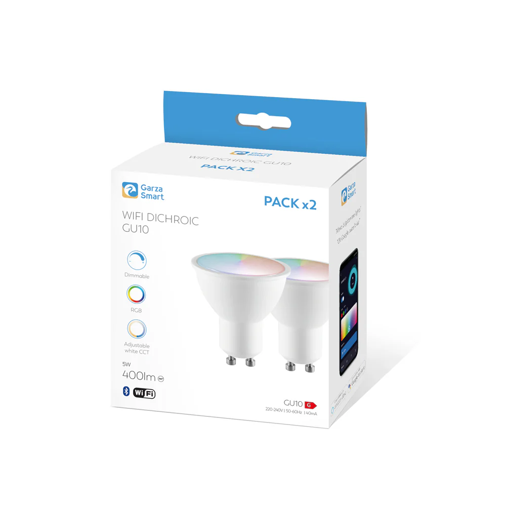 Bombilla Wifi Gu10 Rgb+Cct - Image 3