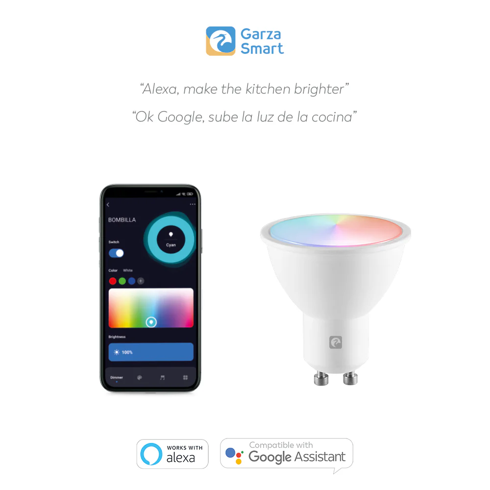 Bombilla Wifi Gu10 Rgb+Cct - Image 6