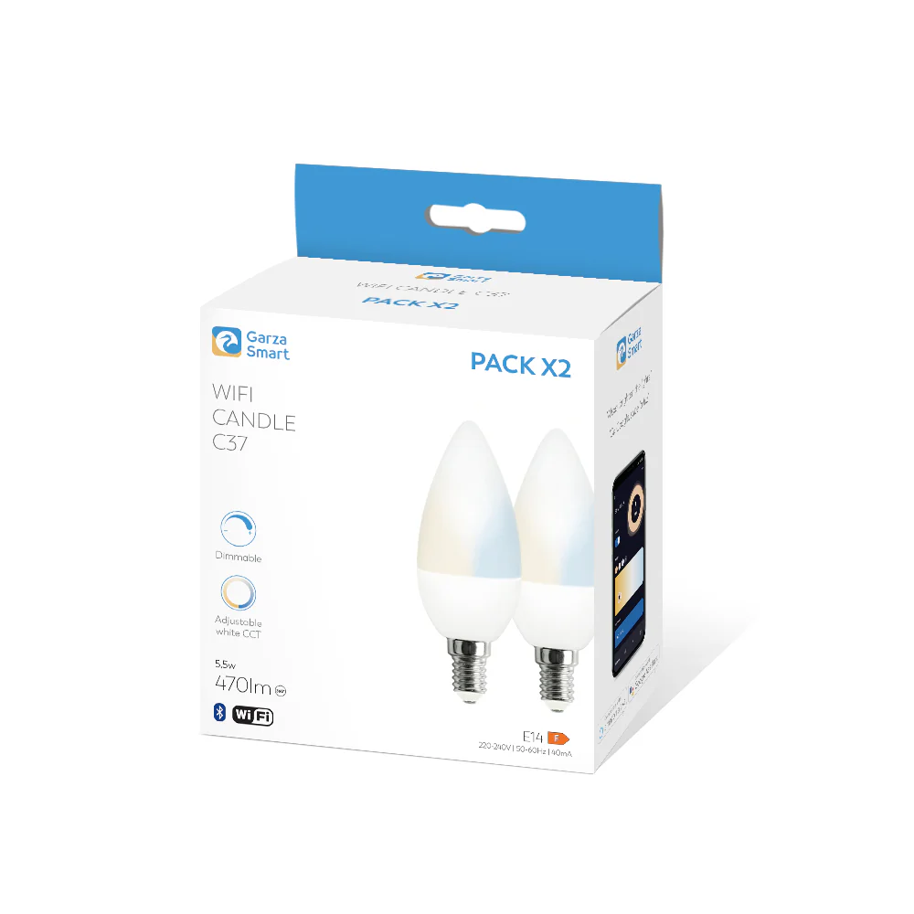 Bombilla Wifi Vela Cct Regulable E14 - Image 3