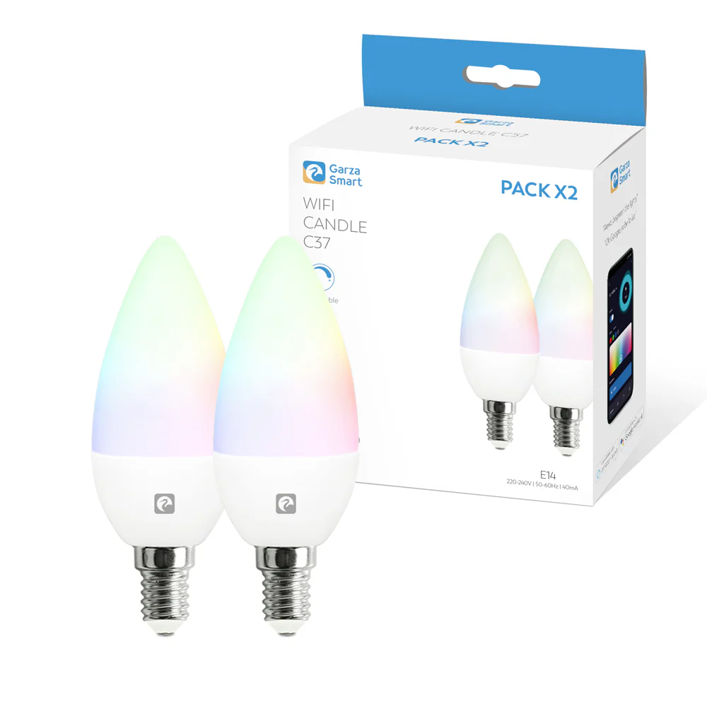 Bombilla Wifi Vela E14 Rgb+Cct - Image 3