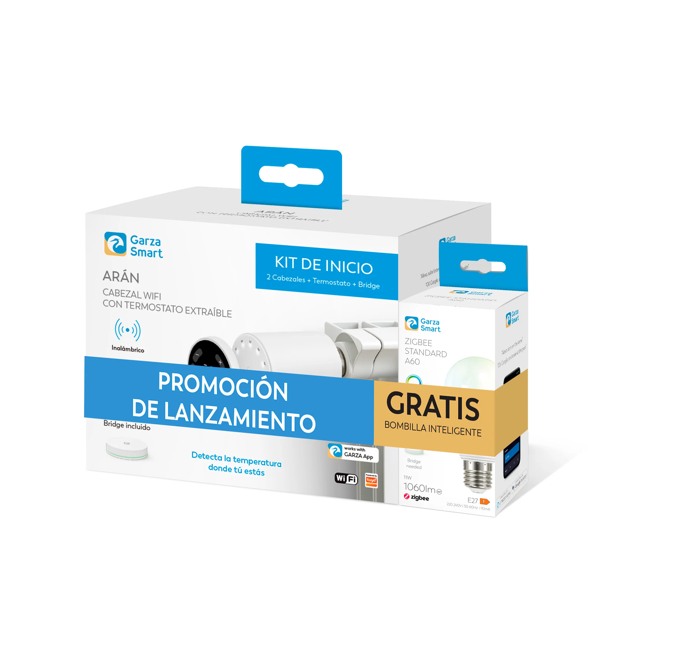Cabezal termostático TRV WiFi Arán para radiadores y calefacción central - Image 5