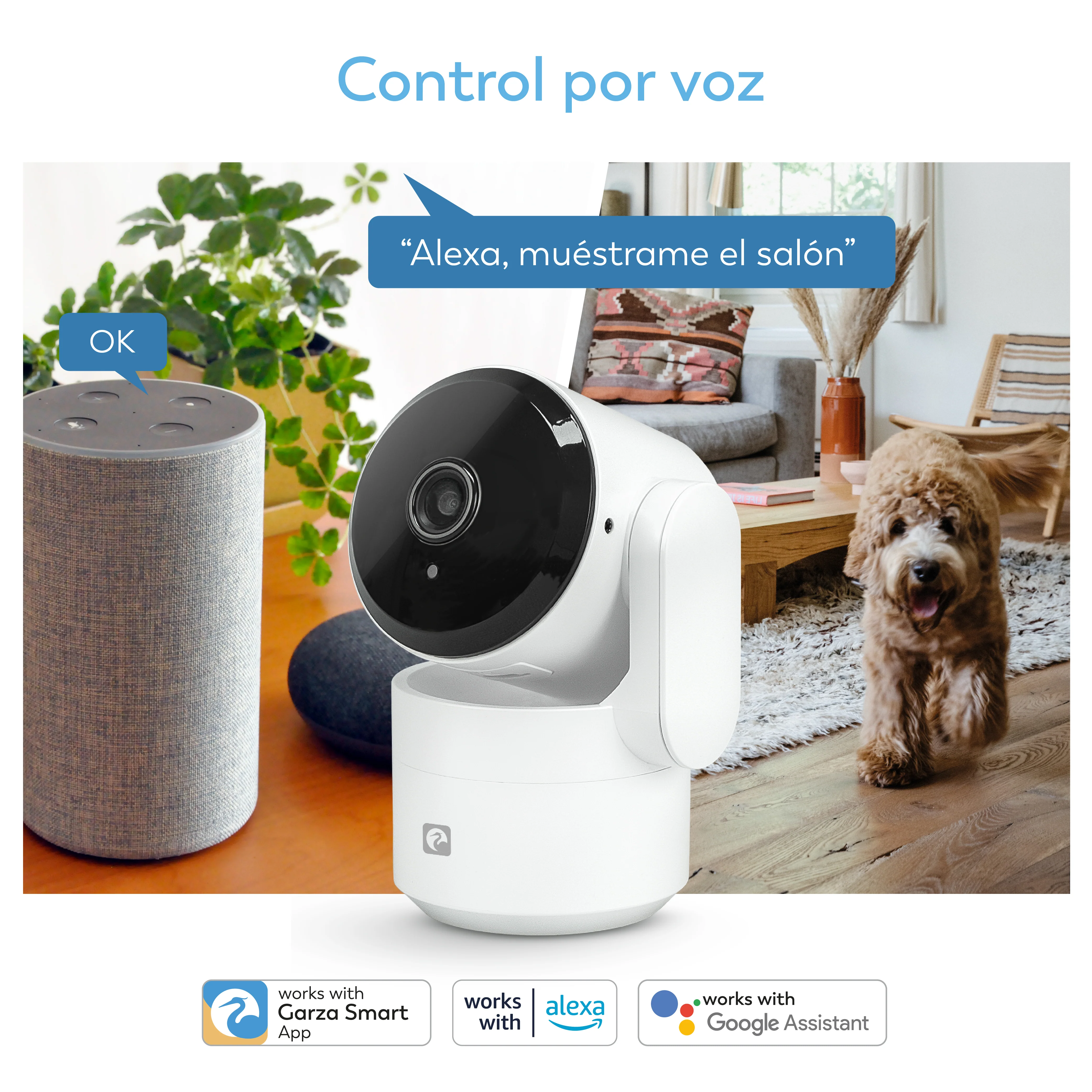 Nicole - Cámara de Vigilancia Wifi Interior 360º - Image 5