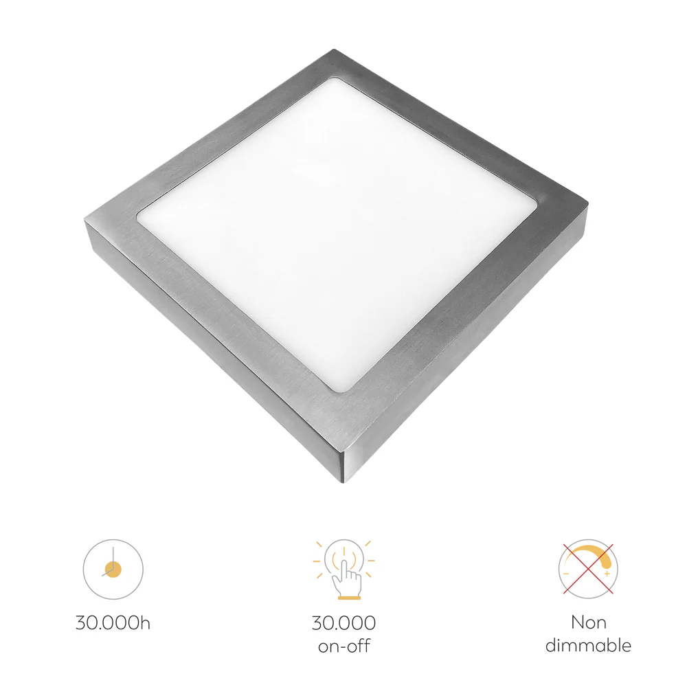 Downlight de Superficie Cuadrado Blanco - Image 12