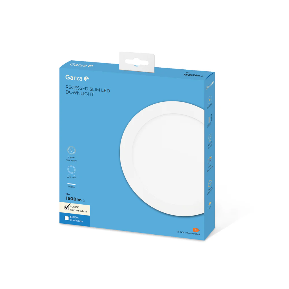 Downlight Empotrable Circular Extraplano Blanco - Image 10