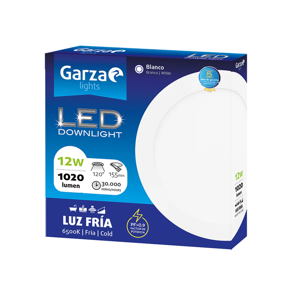 Downlight Empotrable Circular Extraplano Nickel - Image 162