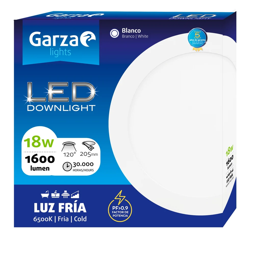 Downlight Empotrable Circular Extraplano Nickel - Image 199