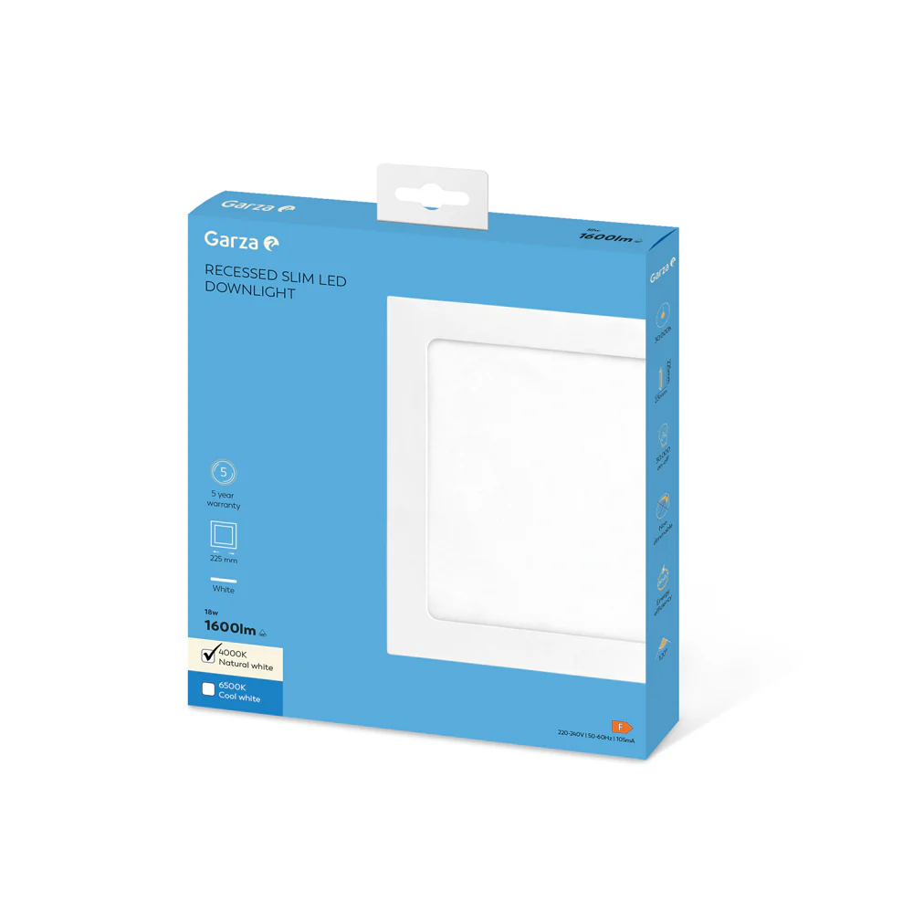 Downlight Empotrable Cuadrado Blanco - Image 122