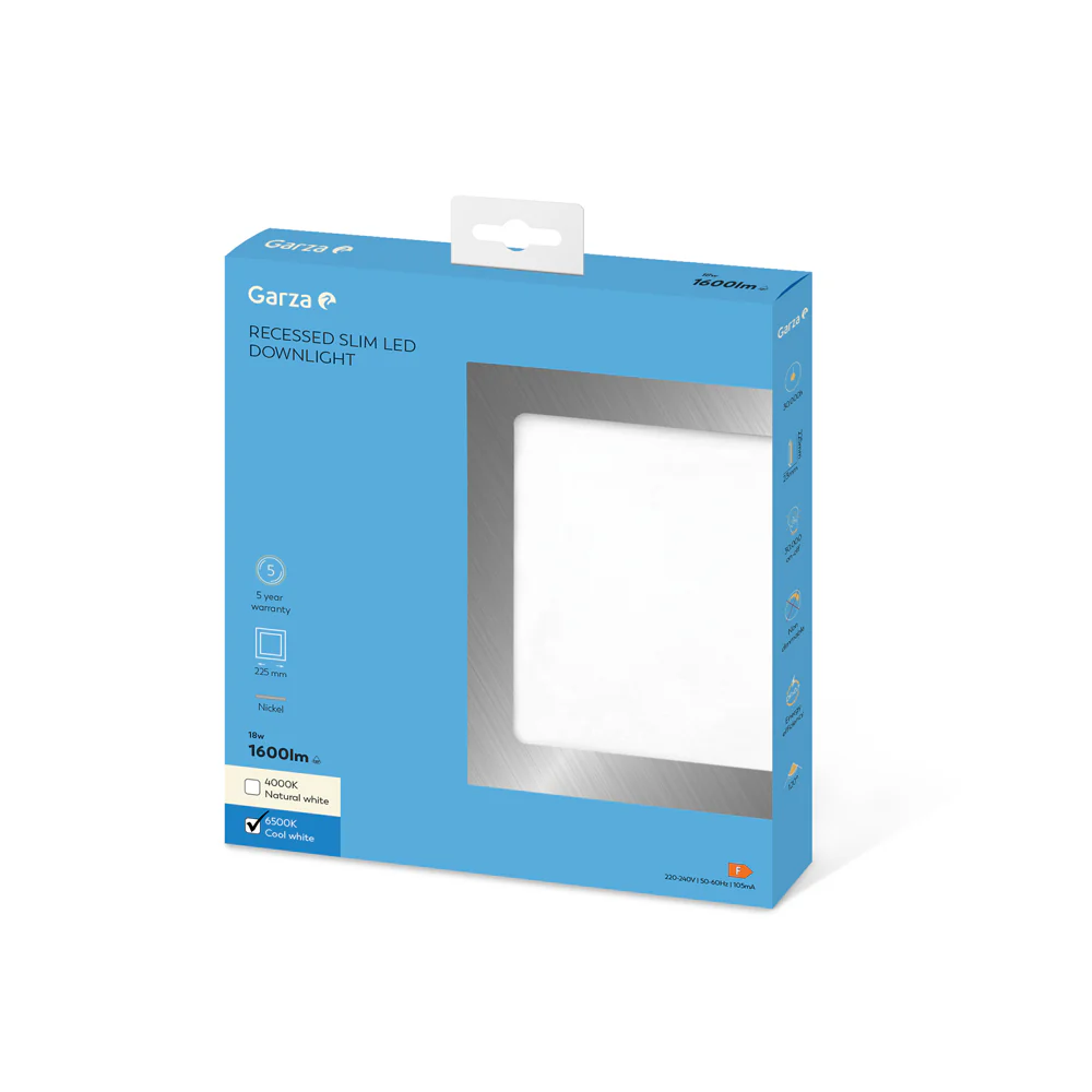 Downlight Empotrable Cuadrado Blanco - Image 124