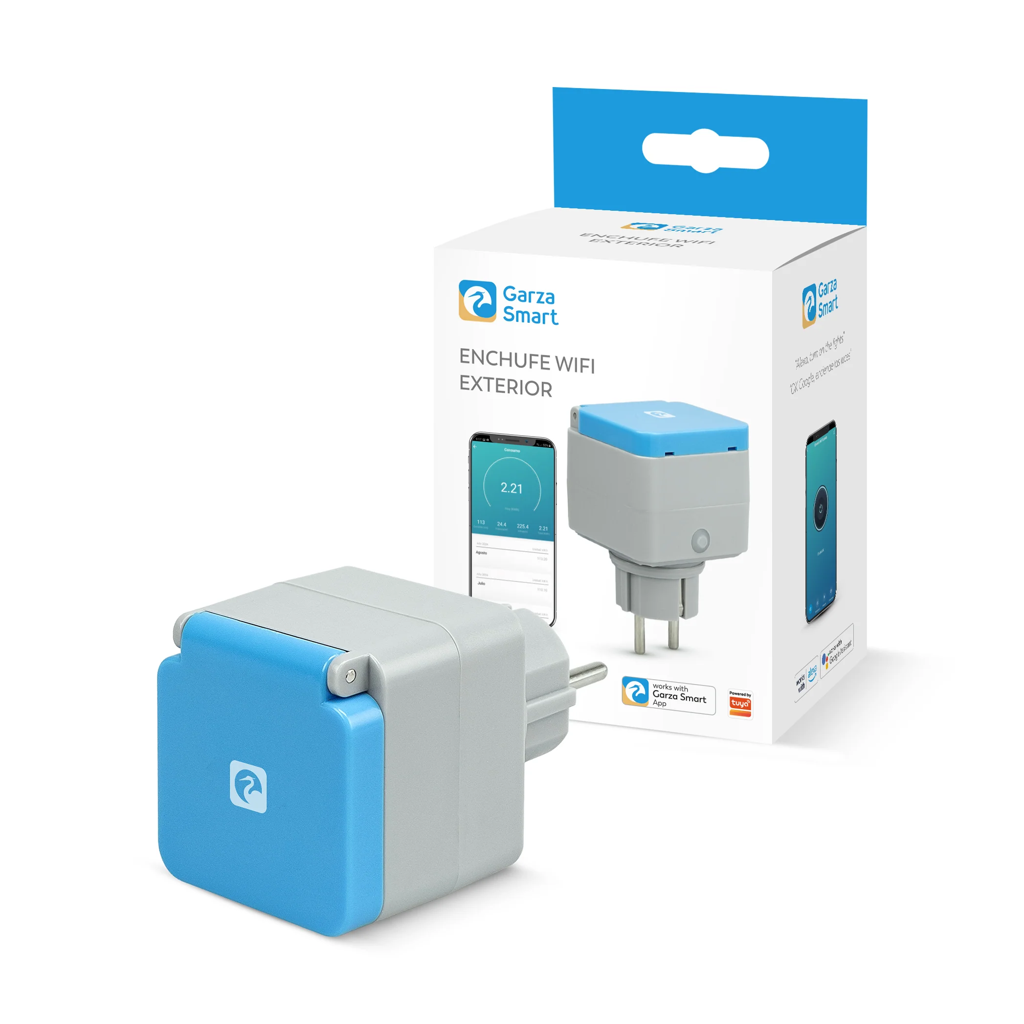 Enchufe inteligente Wifi con protección exterior - Image 7