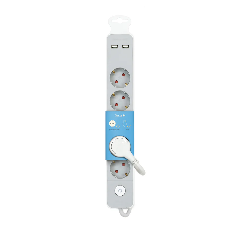 Regletas Design Grey Con Usb-A - Image 2