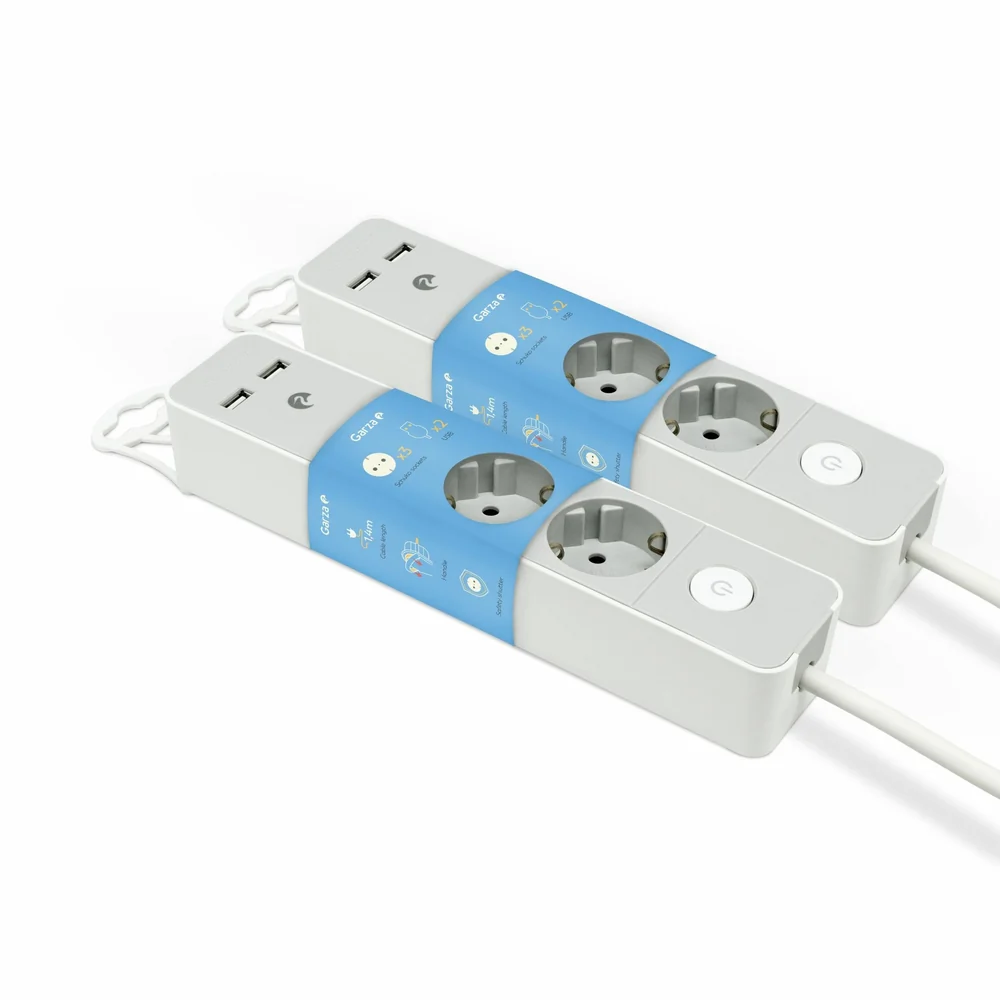 Regletas Design Grey Con Usb-A - Image 3